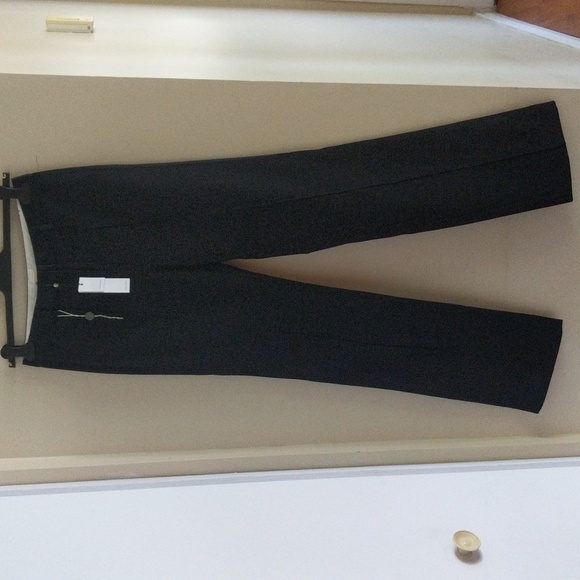 NWT Adam Lippes Wool Pants Black - Picture 2 of 16